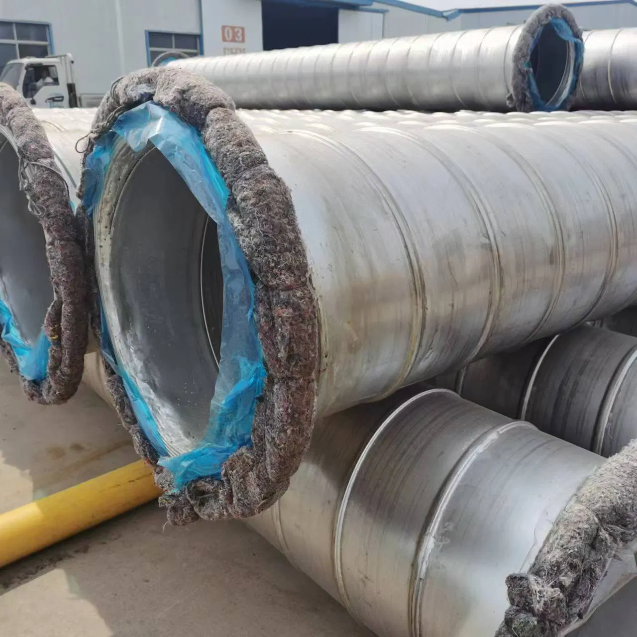 API Pipeline, Agricultural Irrigation Pipe X42 X46 X52 X56 SSAW Steel Large Diameter Mild Spiral Welded Carbon Steel 5L Round GB