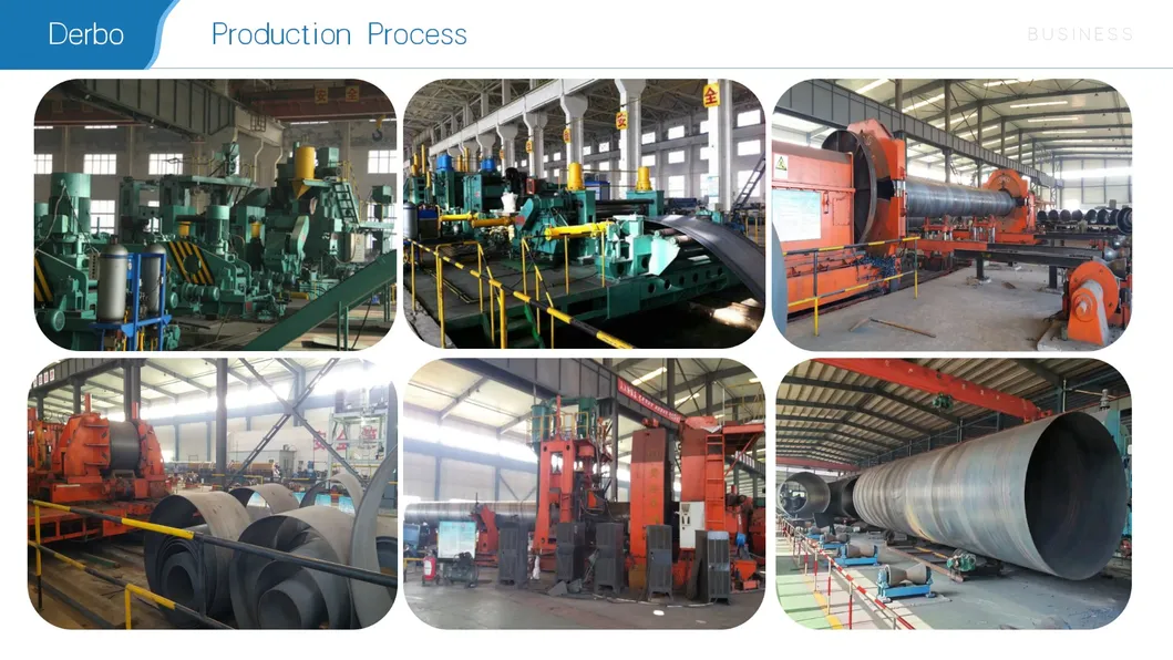 SSAW Steel Pipe Manufacturing