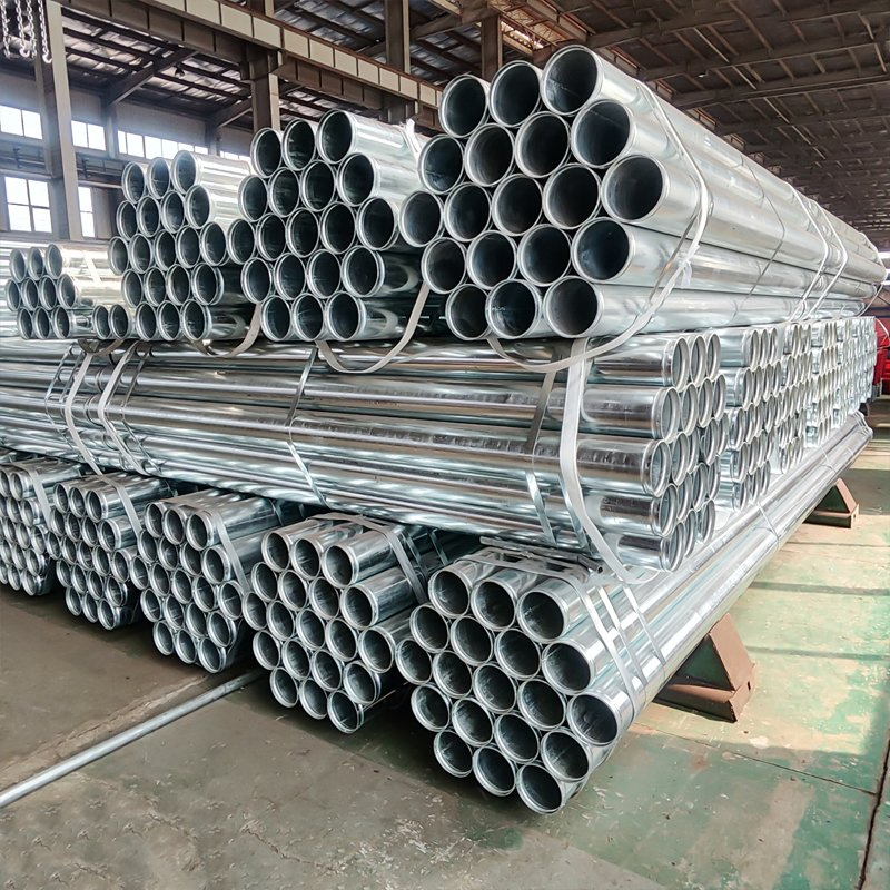 BS1387 En10255 Class B Medium Thickness Galvanized Pipes DN15 to DN 100mm Carbon Steel Pipe Price Per Ton