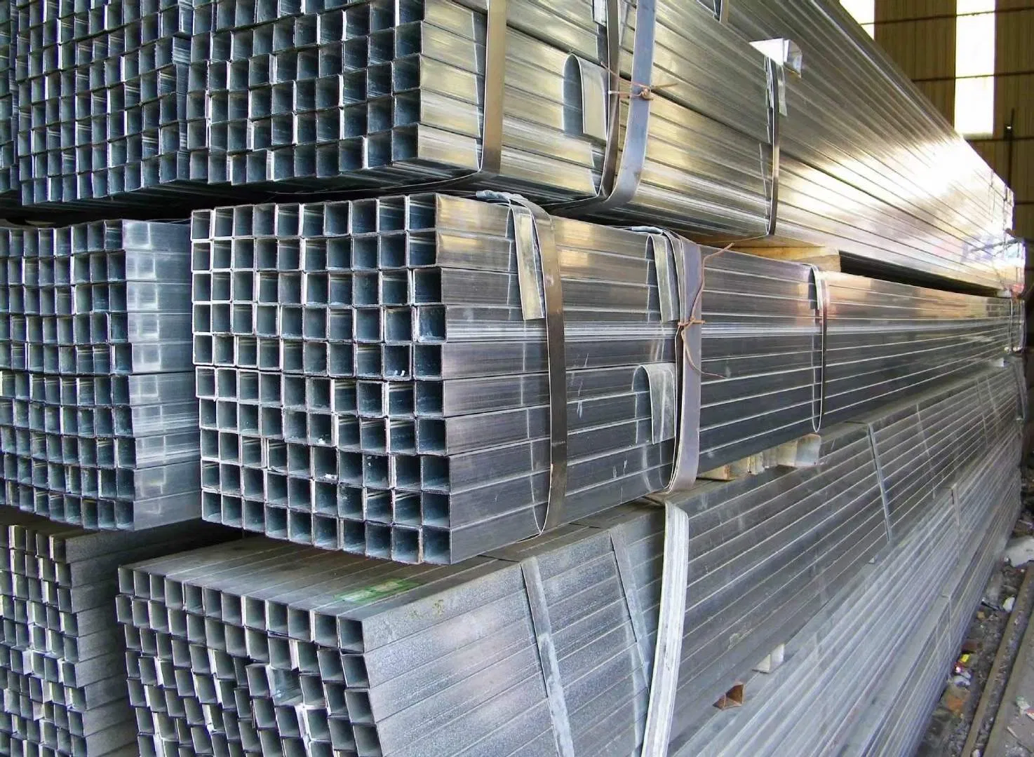 Hot Sale En10219 S235 S275 S355 Shs Rhs Square black Pre-galvanized Steel Pipe