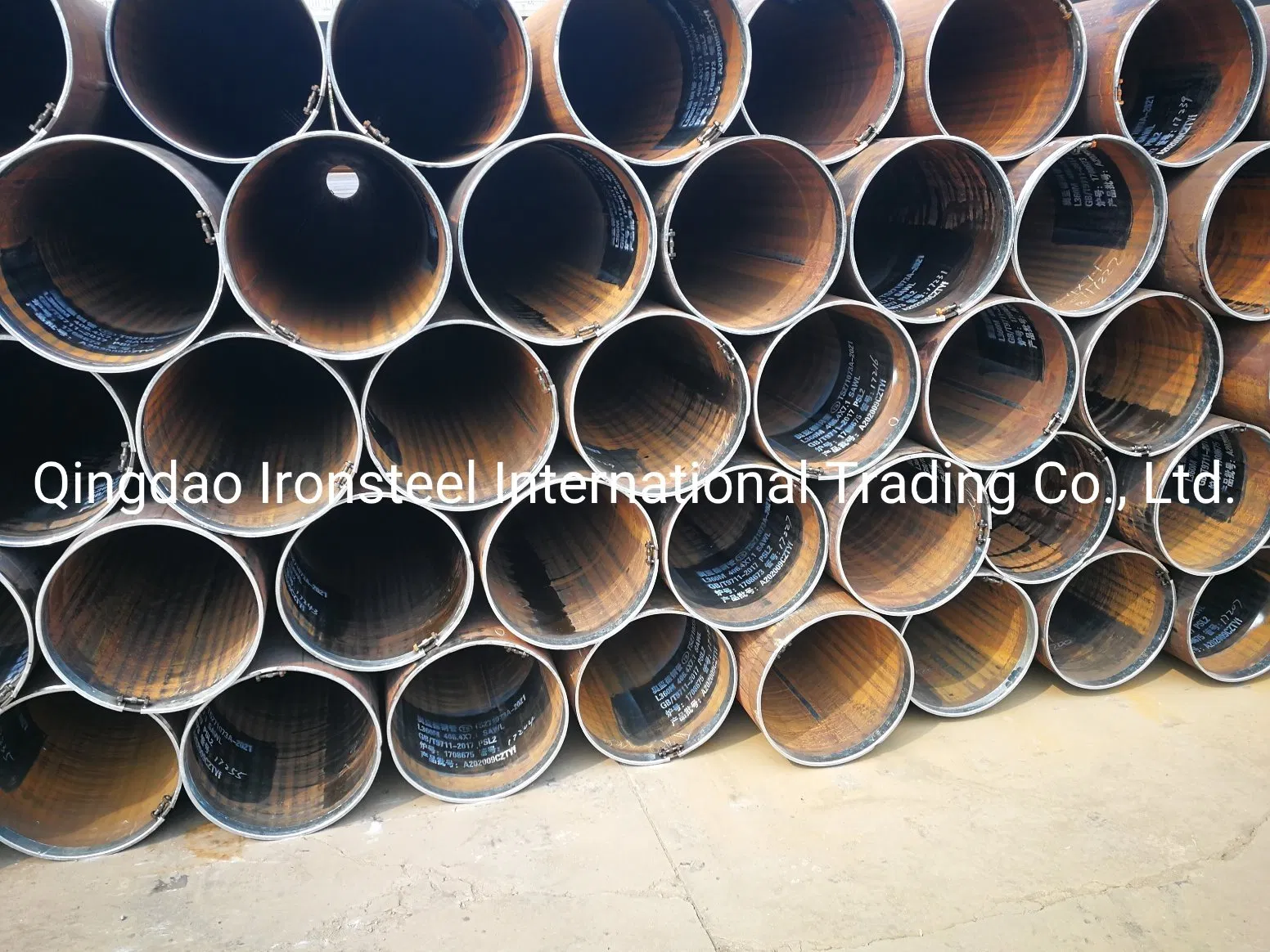 3lpe Fbe Coated ERW LSAW Welded Steel Pipe Welded Steel Pipe Line Pipe