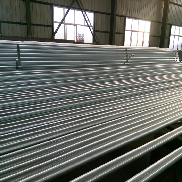 Welded Pipe Workroom O. D.: 32mm/ W. T.: 1.0mm-3.25mm/Length: 4m-10m ERW Steel Pipe Factory