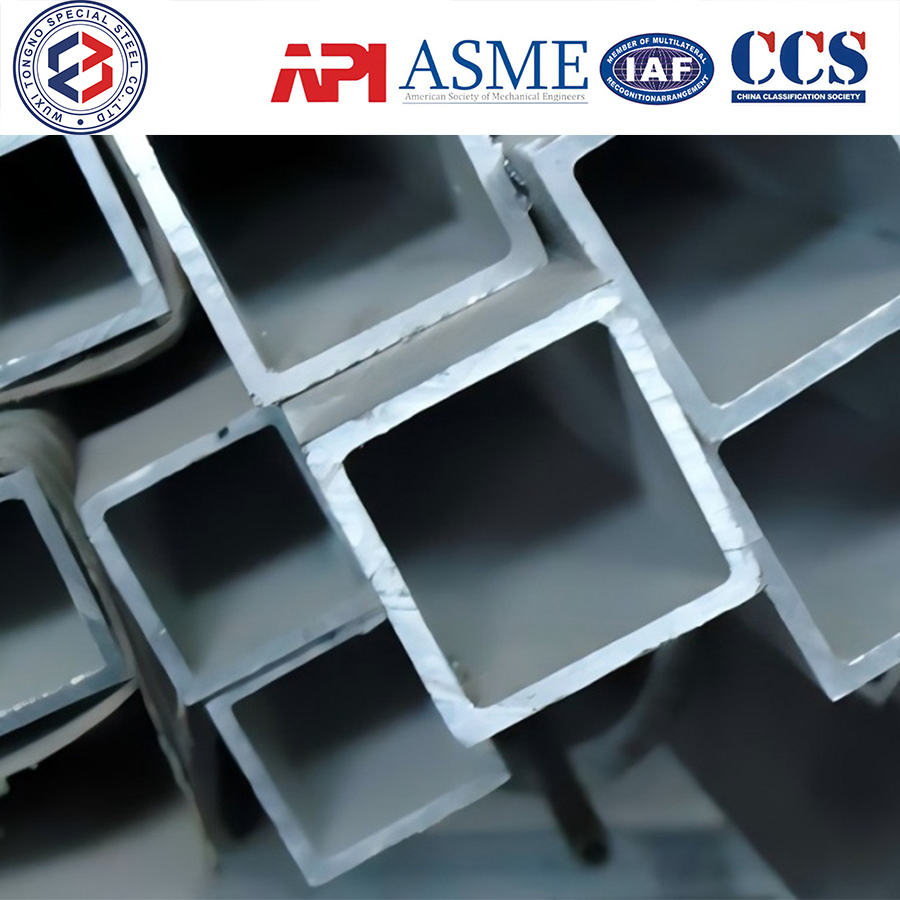 SUS Ss 316, 316L 1.4401 1.4436 1.4404 Stainless Steel Seamless Precision Tube Pipe with Large Small Square Rectangular Section Profile for Steel Material