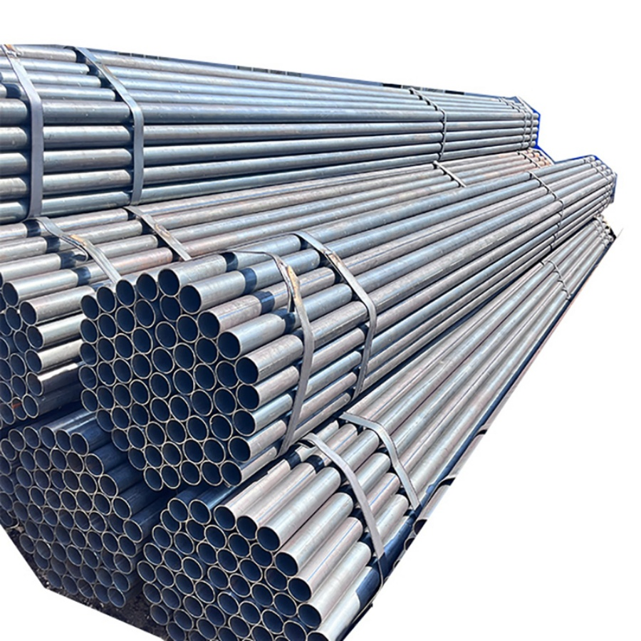 High Strength Pre Galvanized Round Steel Tube for Structural and Mechanical Applications