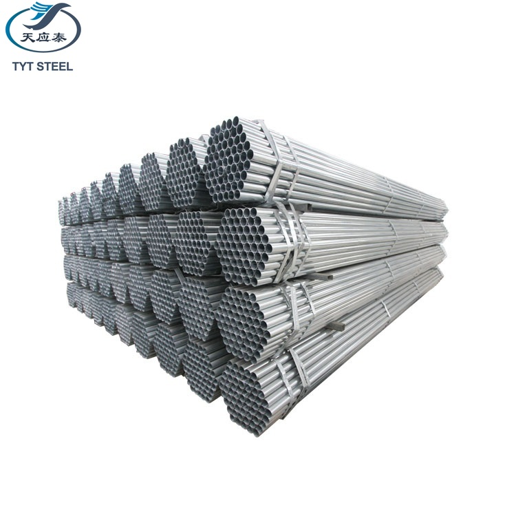 En 10219 Pre-Galvanized Steel Pipe - Z120 Coating for Structural Construction &amp; Scaffolding Systems