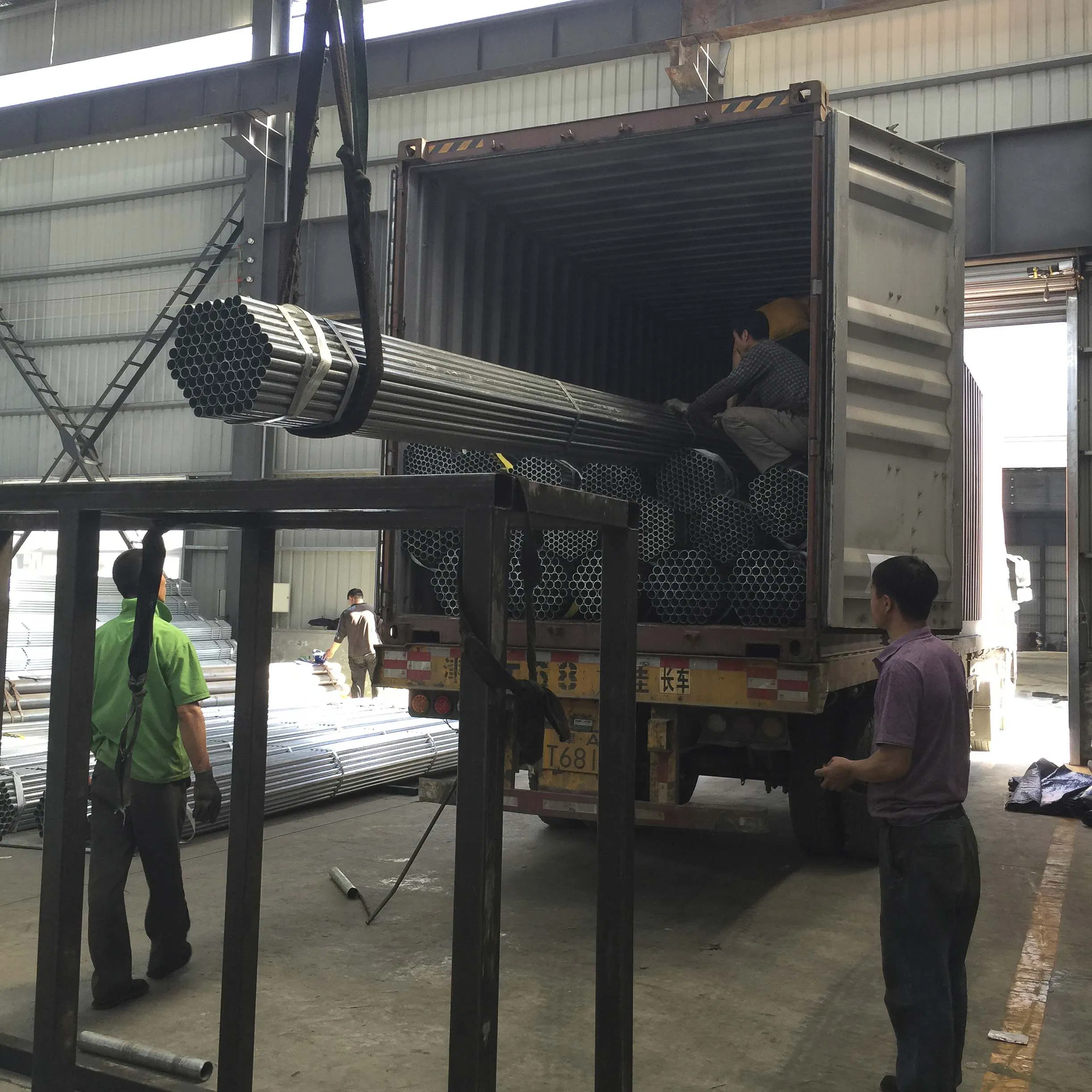 ERW Steel Pipe Galvanized Steel Pipe Factory