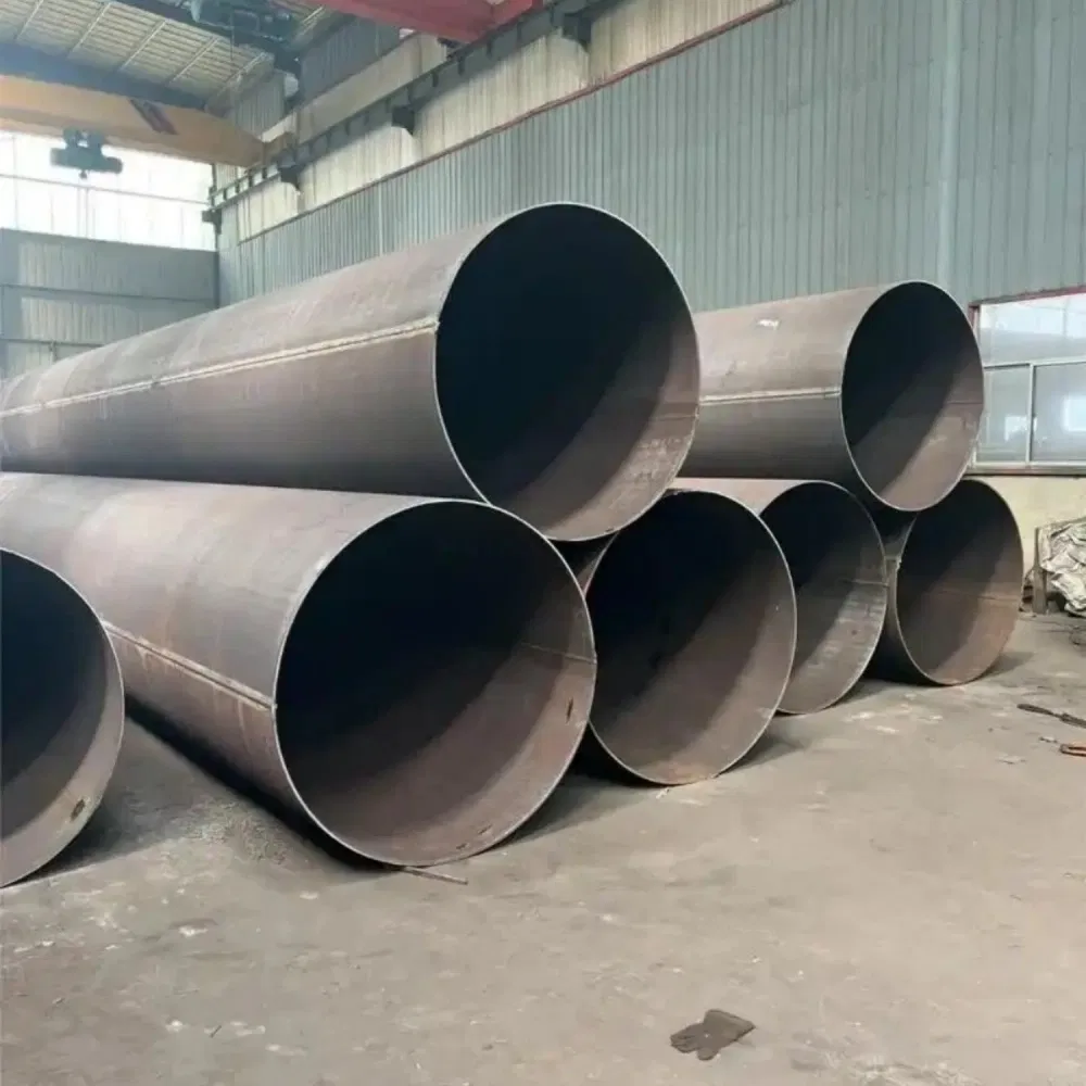 X42 X52 X56 X60 X70 Large Diameter Carbon Steel Welded Pipe for Water Oil and Gas
