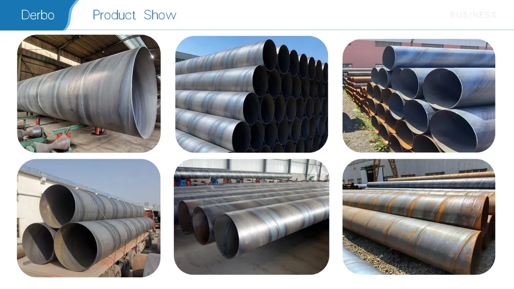 SSAW Spiral Welded Steel Pipe