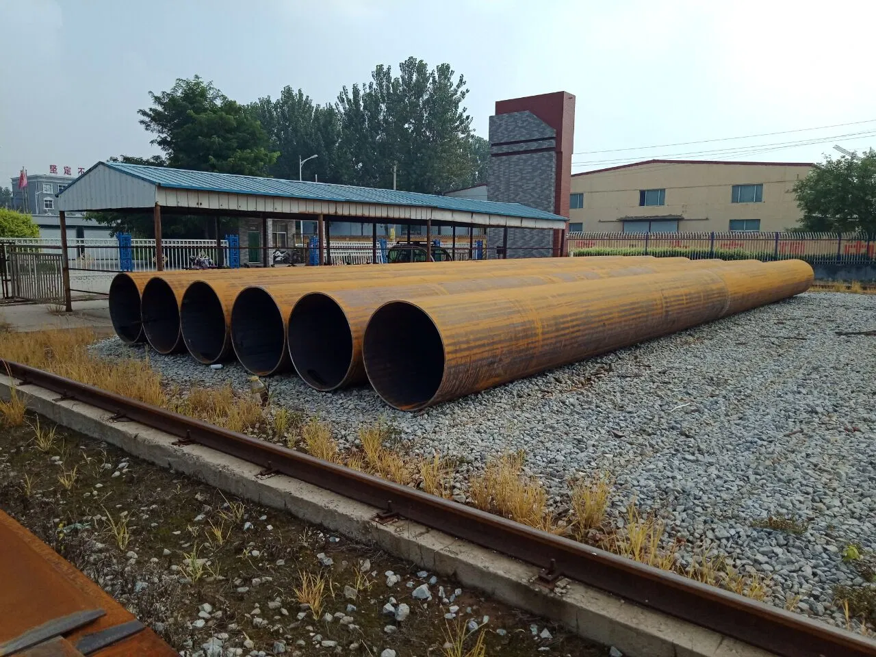 ASTM A252 Gr. 3 LSAW Steel Pipe for Piling / Foundation Works