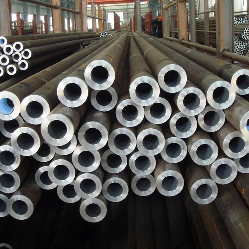 Carbon steel pipe warehouse