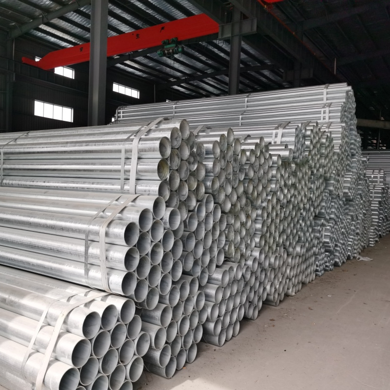 HDG Steel Pipe Hot DIP Galvanized Seamless/Welded Steel Pipe with Round/Square Shape