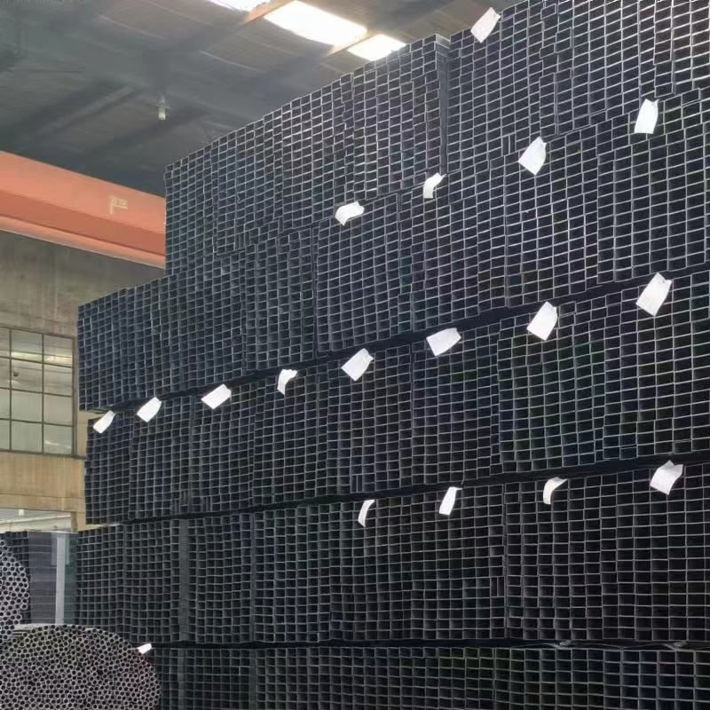 Q195 Prime Quality Mild Carton Black Square Tube Steel Sizes