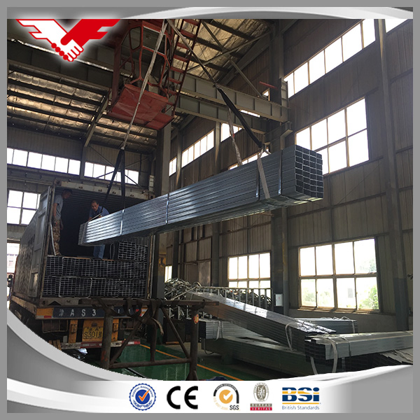 Mild Steel Cold Formed En10219 S235jr S275jr 355jr 355joh 355j2h Black or Galvanized Rectangular Steel Tube Profile/ Square Steel Tube Profile for Building