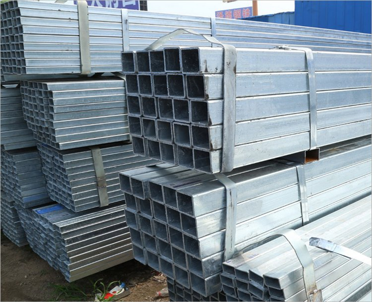 Mild Carbon Welded Metal Ms ERW Black Iron Hollow Section Rectangular and Square Steel Pipe 200X200 Galvanized Square Tube