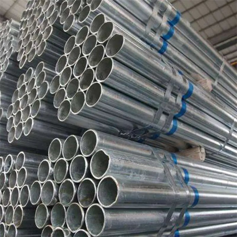 Galvanized Steel Pipe Scaffolding Round Hot Dipped Gi Pipe for Building ASTM Pre Galvanized Steel Tube