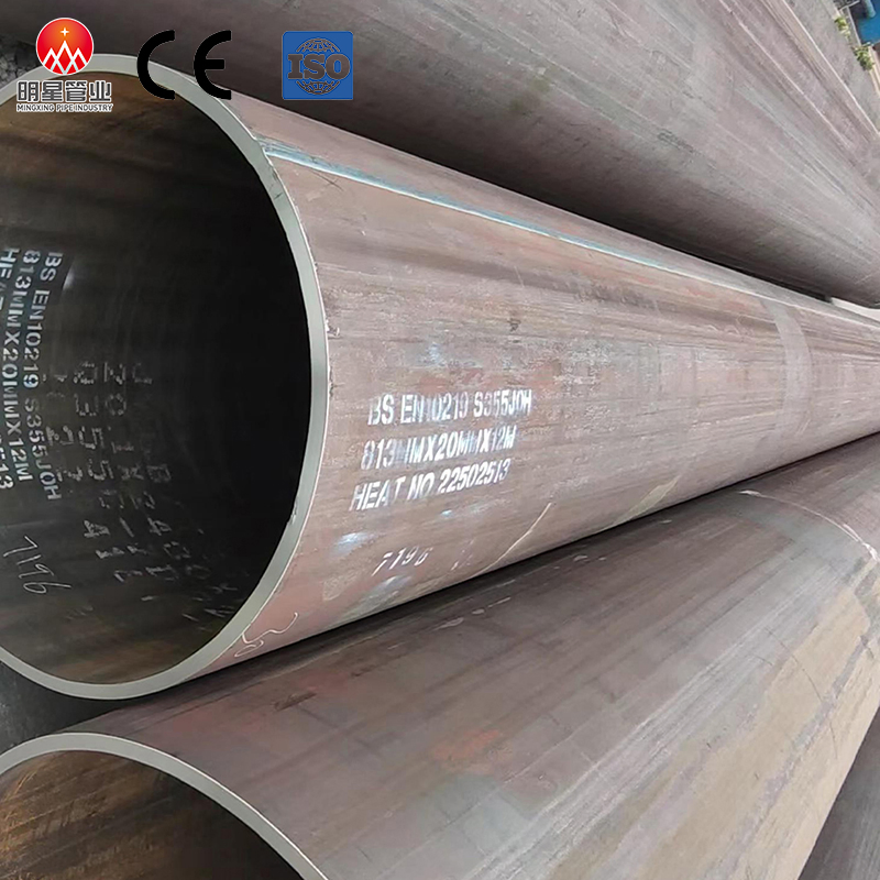 High-Quality 1-60" Od 6/12m Len Q235 A36 GB/T3091 ASTM A53 En10219 JIS G3442 DIN2440 Dur-Line Industrial Pipeline Construction Carbon Steel Pipe