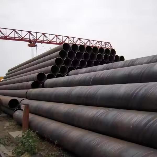 DN200-DN800 Thick Steel Tube SSAW 609 mm Carbon Steel Pipe Q235B Q345 L245 L290 X42 X52 X60 X70 X80 0cr13 1cr17 00Cr19Ni11 1Cr18Ni9 0Cr18Ni11Nb