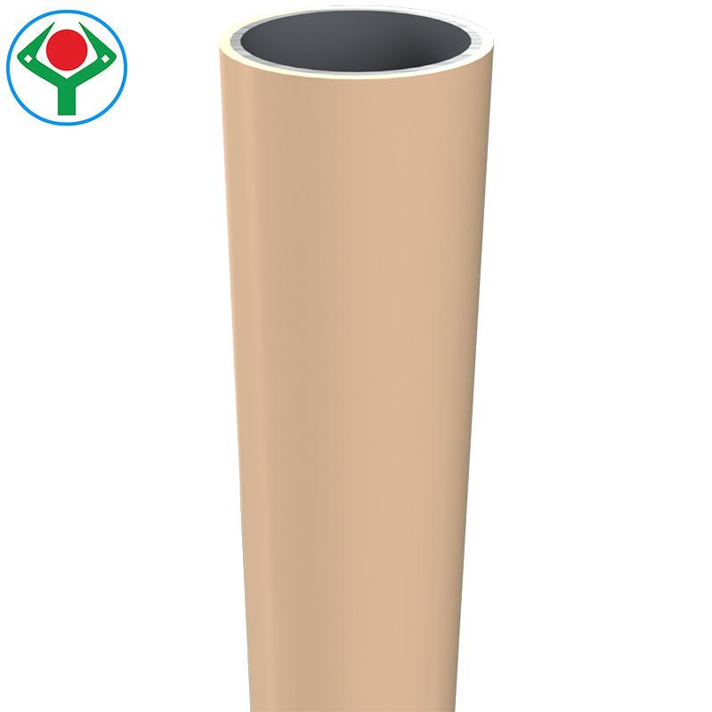 Yusi Customized Pipe Fittings Beige ABS Coated Steel Pipe for Lean Production Line