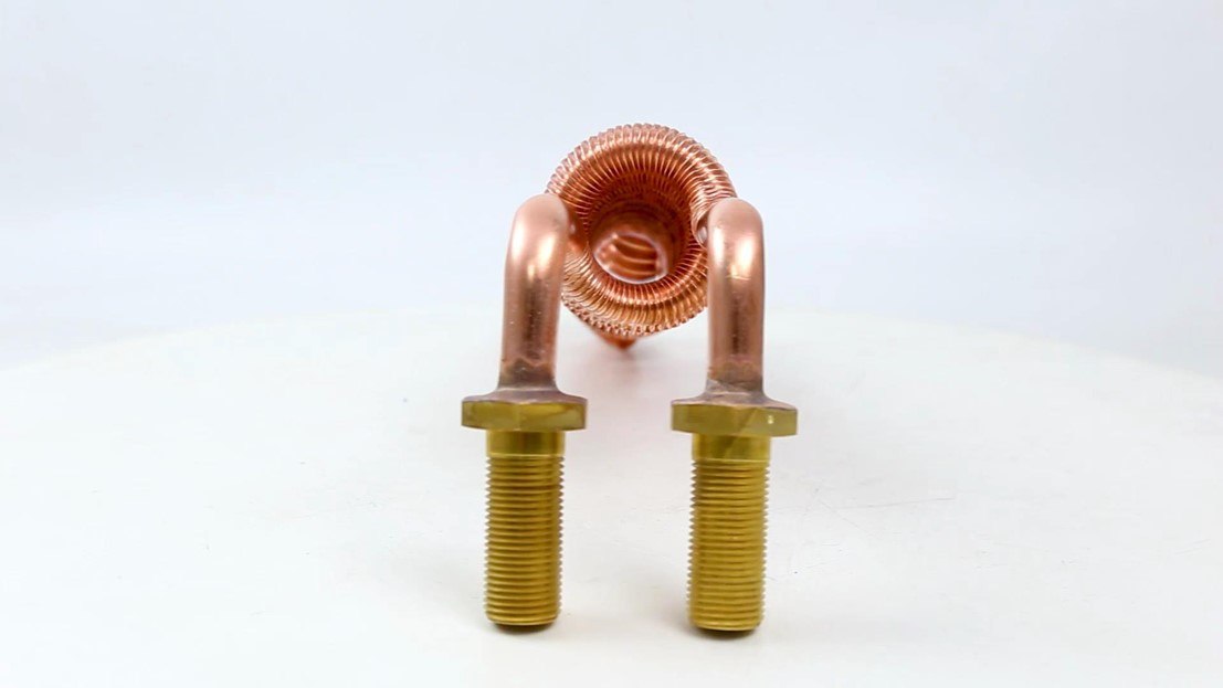 Non-Standard Custom Copper Spiral Fin Tube Cooling Tube Coil Cooling Coil Heat Exchanger Cooler L/U Type