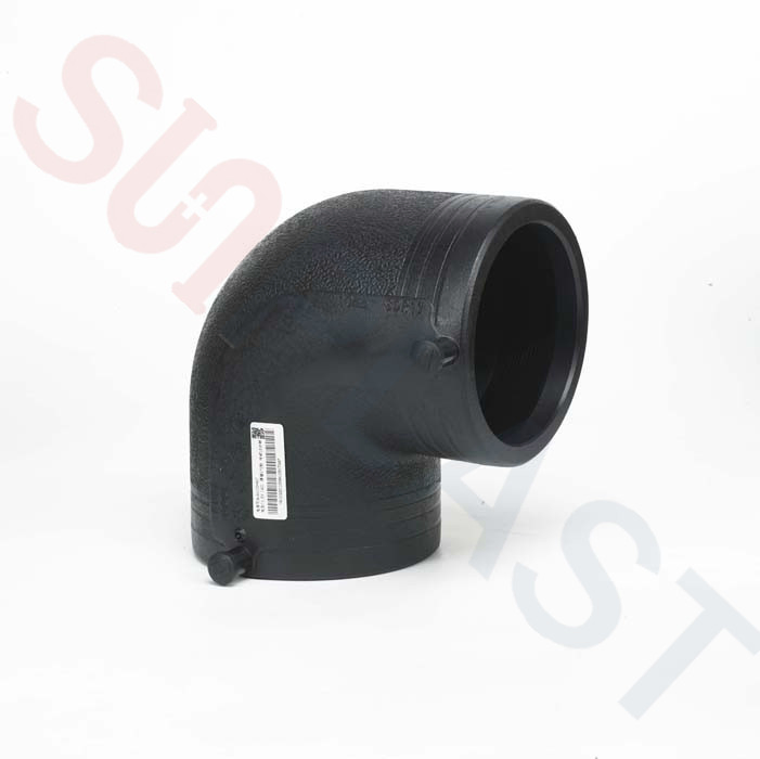 PE100 PE80 Water Well Flexible Black Pipe Blue Line
