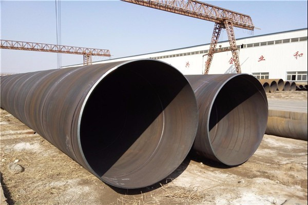Large Diameter 5L Grade a 1000mm SSAW Spiral Welded Black Carbon Steel Pipe
