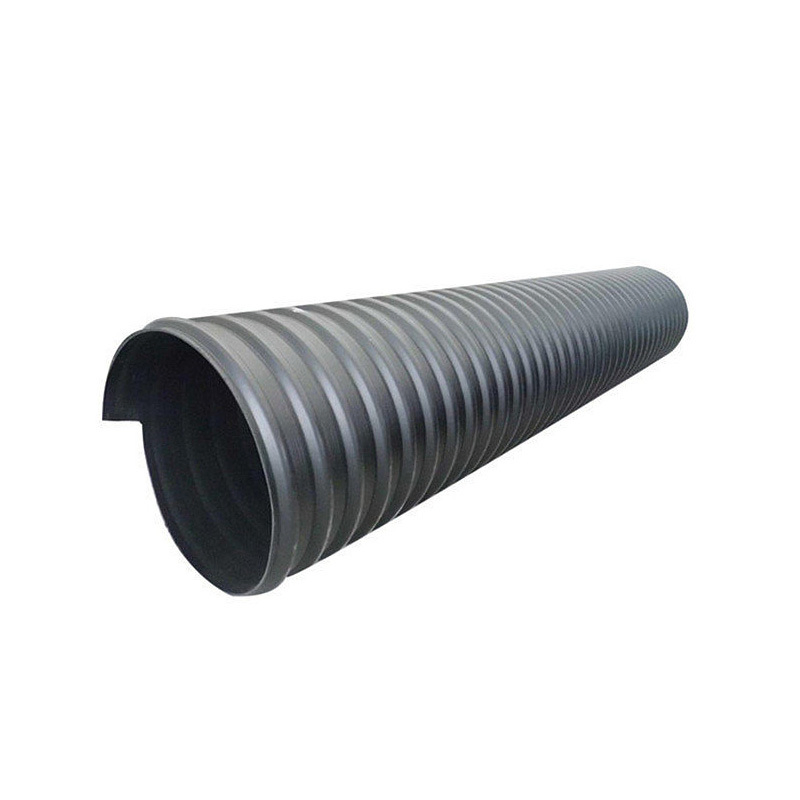 Large Diameter HDPE Steel Strip Spiral Corrugated Pipe Manufacturer in China