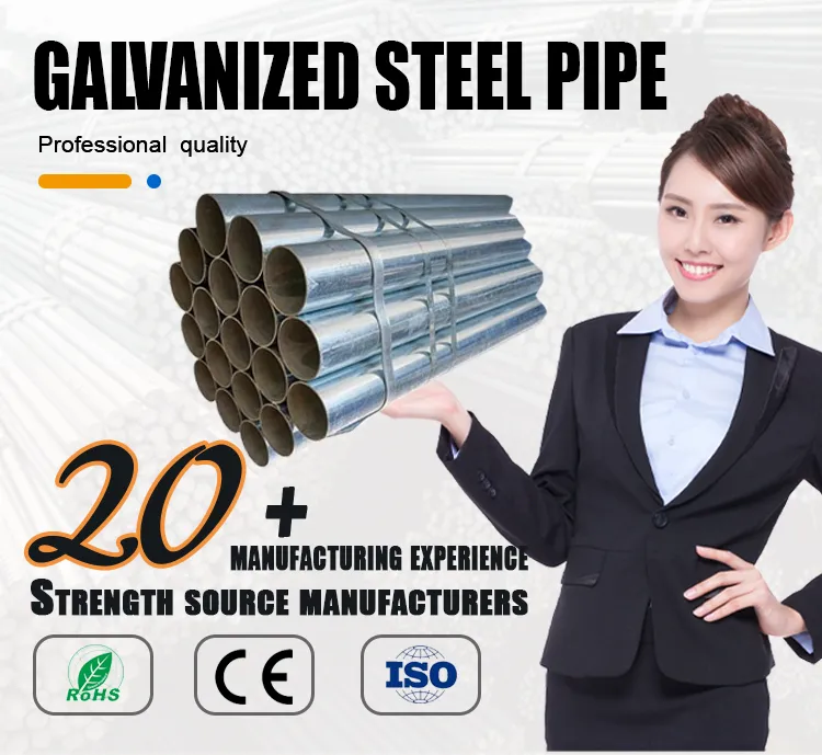 Pre-Galvanized Carbon Steel Pipes