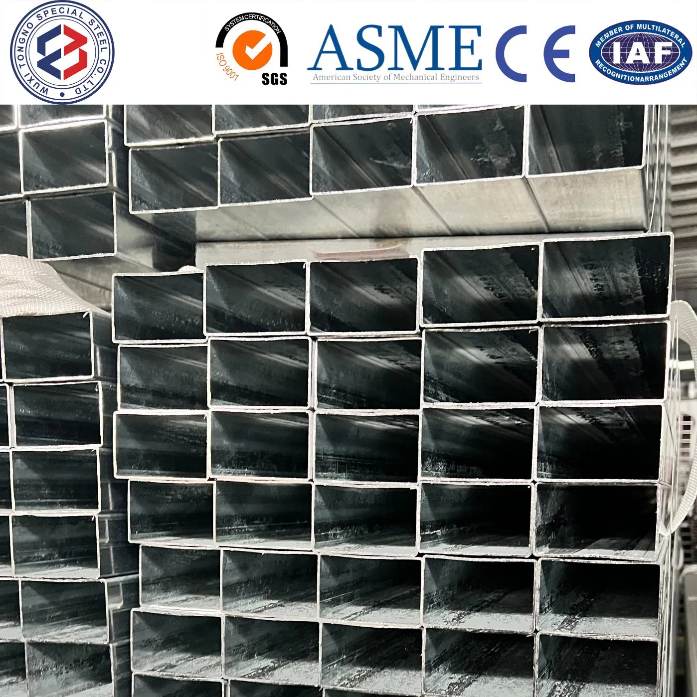 High-Quality ASTM A500 Carbon Steel Tubes for Structural Use Marine Grade ASTM A312 Tp316L/Uns S31803 Profiled Stainless Steel Pipe for Shipbuilding