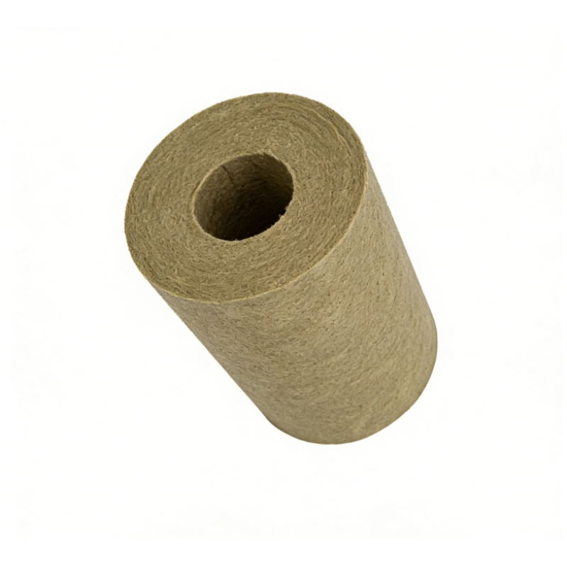 Industrial-Grade Stone Wool Pipe Insulation for Process Heating and Trace Lines