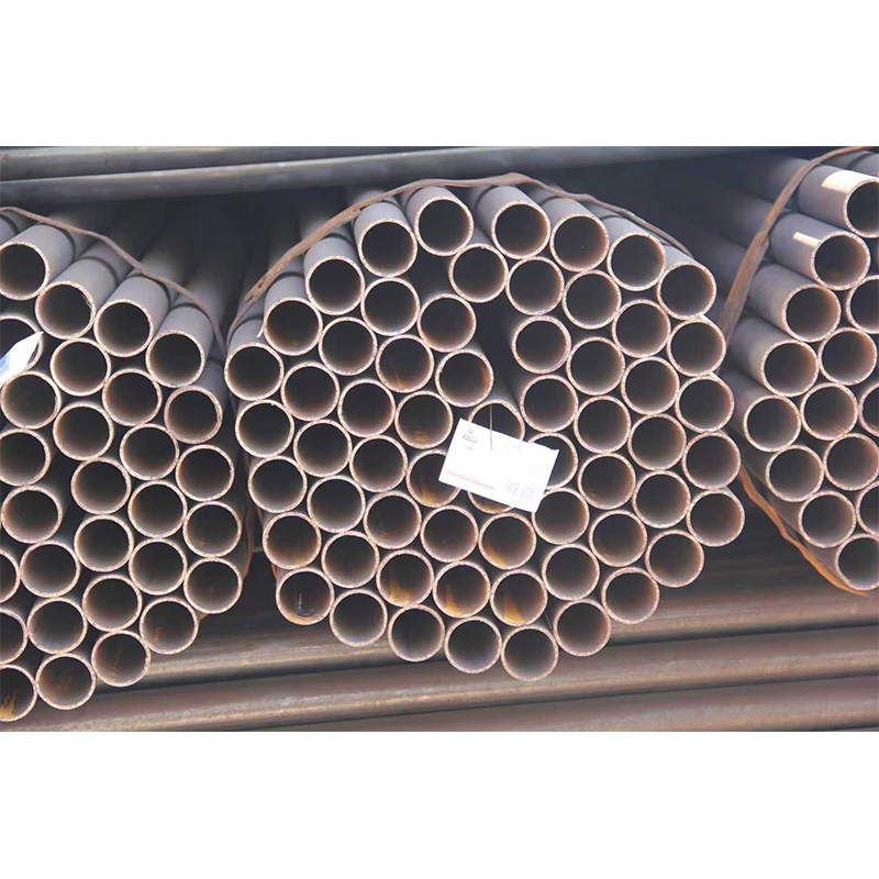 High Strength Carbon Steel Construction Heavy Duty Durable ERW Steel Pipe