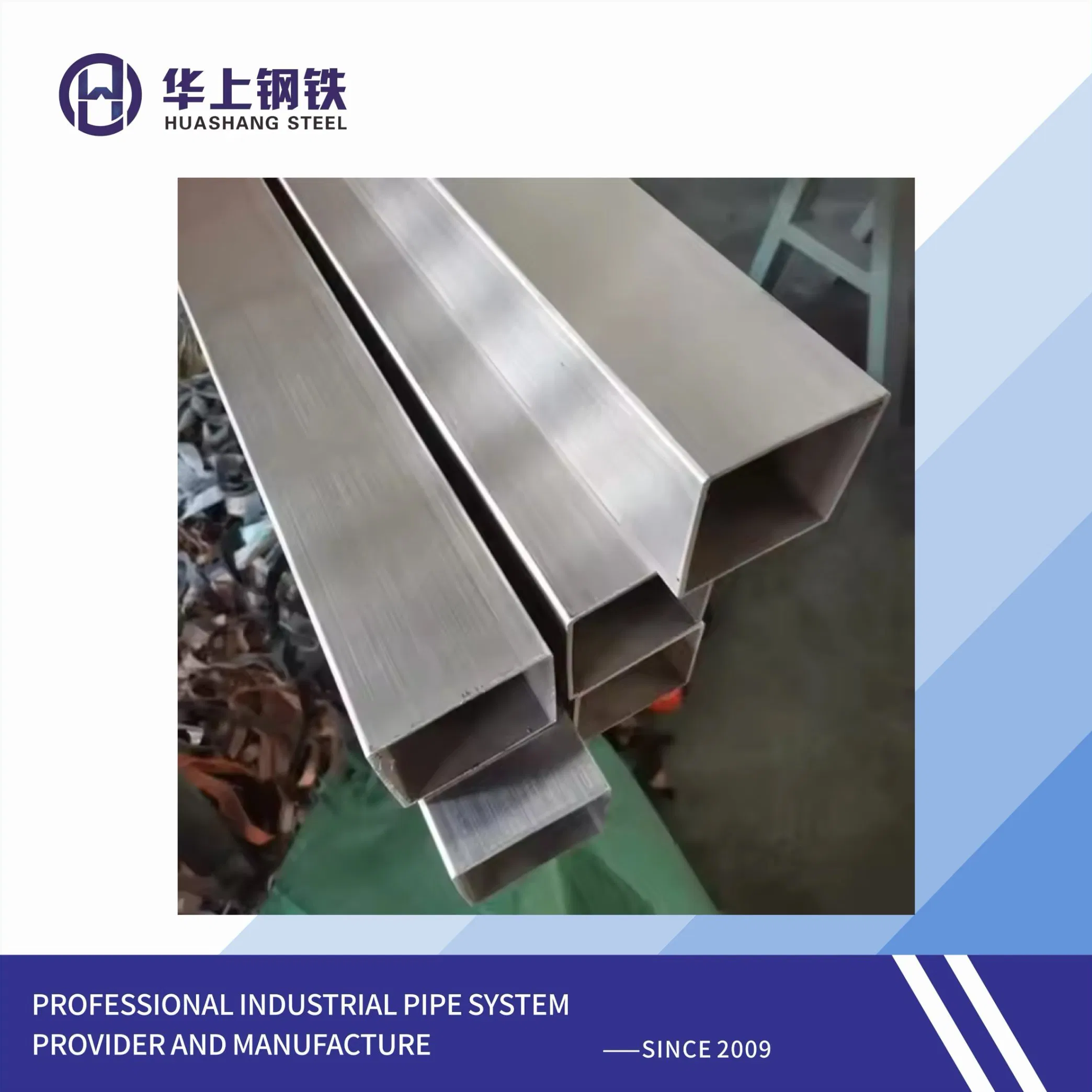 Hot DIP Galvanized Square Pipe Hollow Structural Steel Tube Price Tubo Rectangular