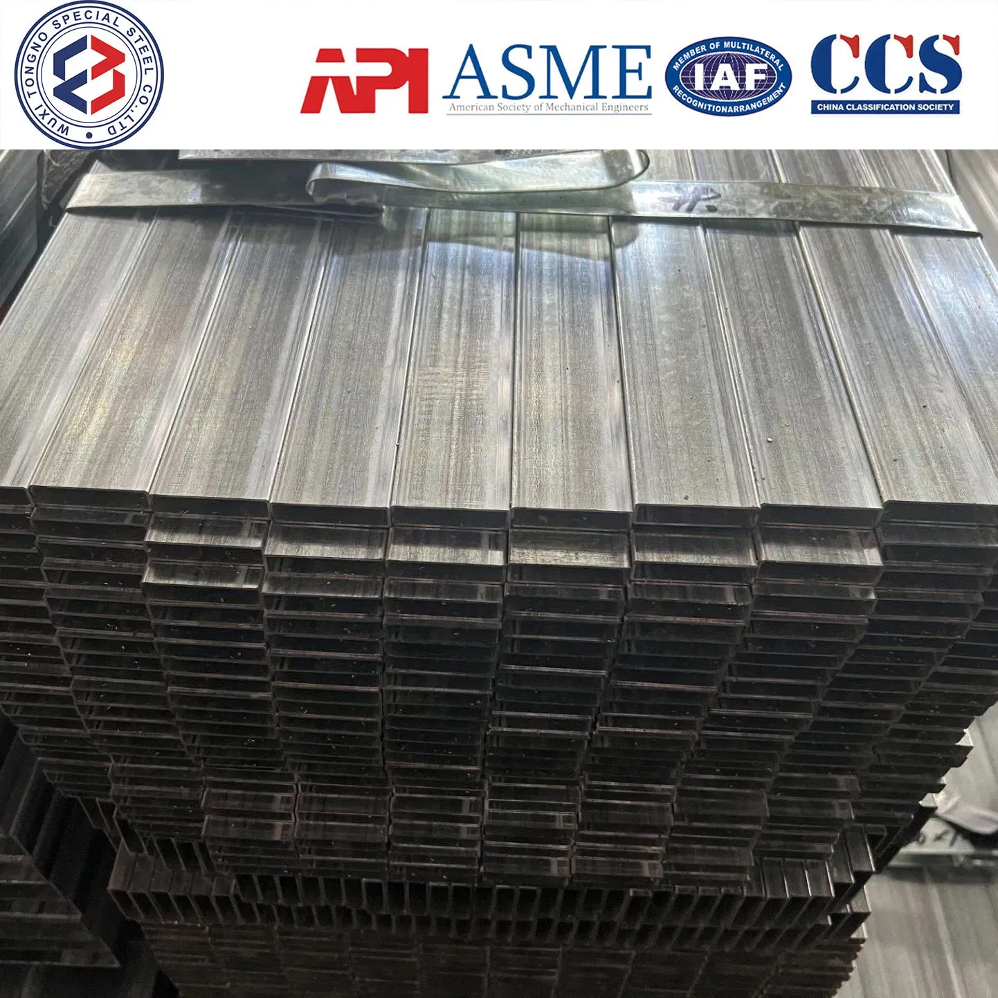 SUS Ss 316, 316L 1.4401 1.4436 1.4404 Stainless Steel Seamless Precision Tube Pipe with Large Small Square Rectangular Section Profile for Steel Material