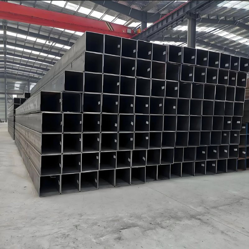 Premium Quality Seamless Pipe Hollow Section Tube ERW Welded Black Hot Galvanized Rectangular Carbon Steel Square Tube for Building Material