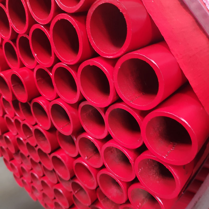 Grooved ERW Epoxy Painted Welded Steel Pipe for Fire Fighting