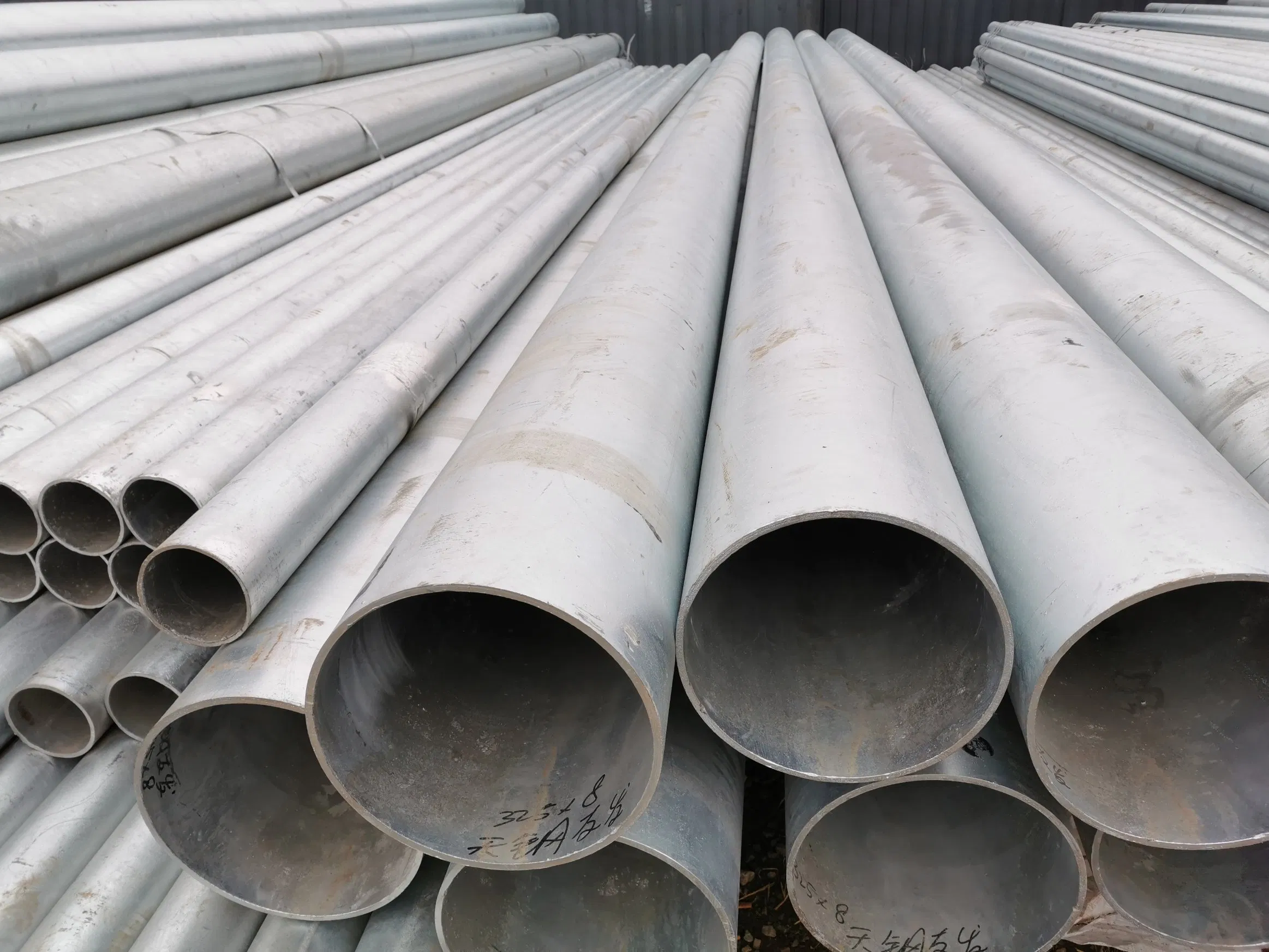 DN200-DN800 Thick Steel Tube SSAW 609 mm Carbon Steel Pipe Q235B Q345 L245 L290 X42 X52 X60 X70 X80 0cr13 1cr17 00Cr19Ni11 1Cr18Ni9 0Cr18Ni11Nb
