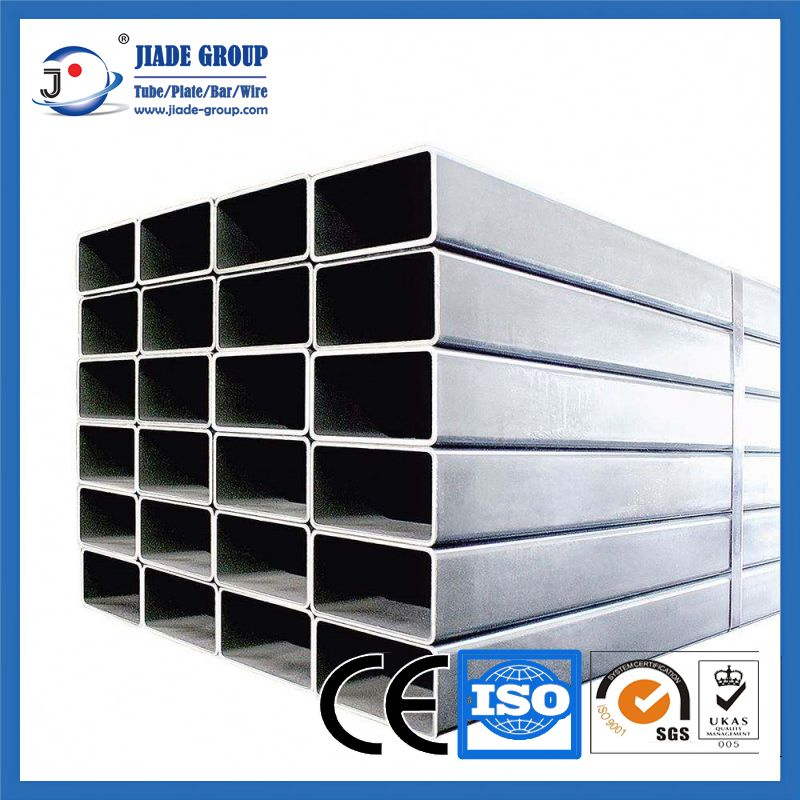 High Quality Square Tubing Pipe Iron Rectangular Tube Galvanized Steel ASTM Tube