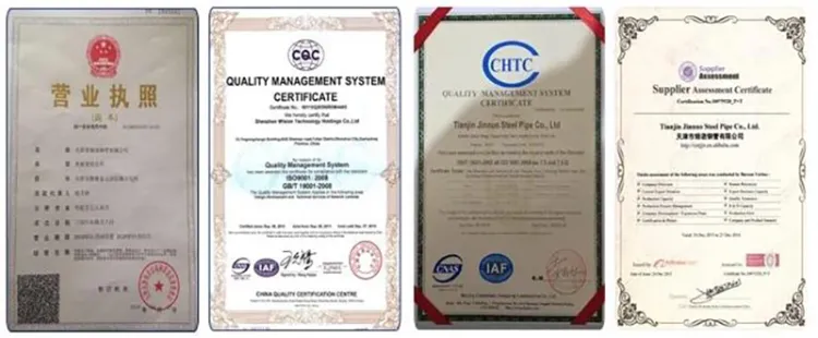 Certifications