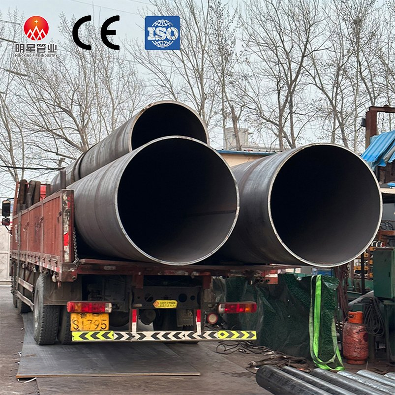 European Standard En10296 Grade E235 E275 E355 E460 Saw Efw ERW Carbon Welded Round Steel Tube for Mechanical