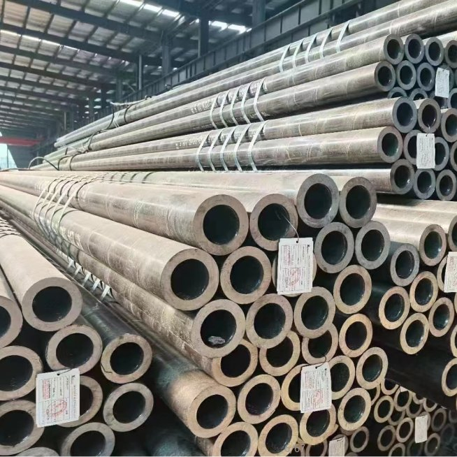 Hot/Cold Rolled Carbon Seamless Steel Pipe 4140 Welded Steel Pipe High Precision Round Steel Tube