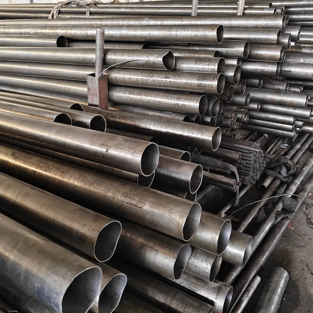 ASTM Standard A53 Ms Carbon 3m 6m 9m 12m Length Round Hot Rolled Seamless Steel Pipe