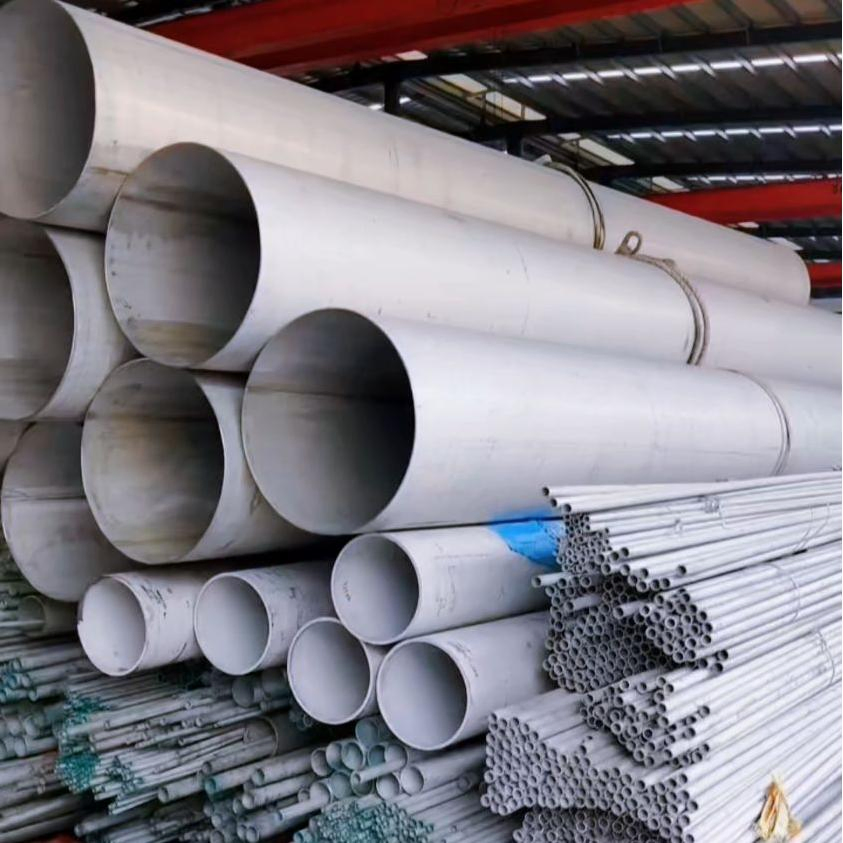 Large Diameter Stainless Steel Seamless Pipe for Power Plant Boilers with Od 450mm to 630mm ASTM A213 Certified Supplier