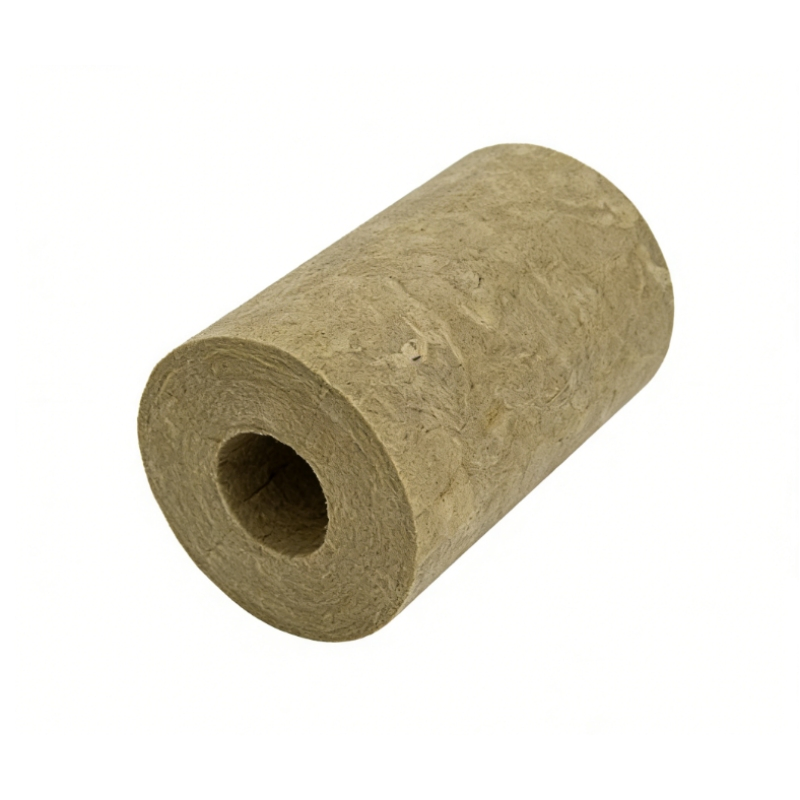 Industrial-Grade Stone Wool Pipe Insulation for Process Heating and Trace Lines