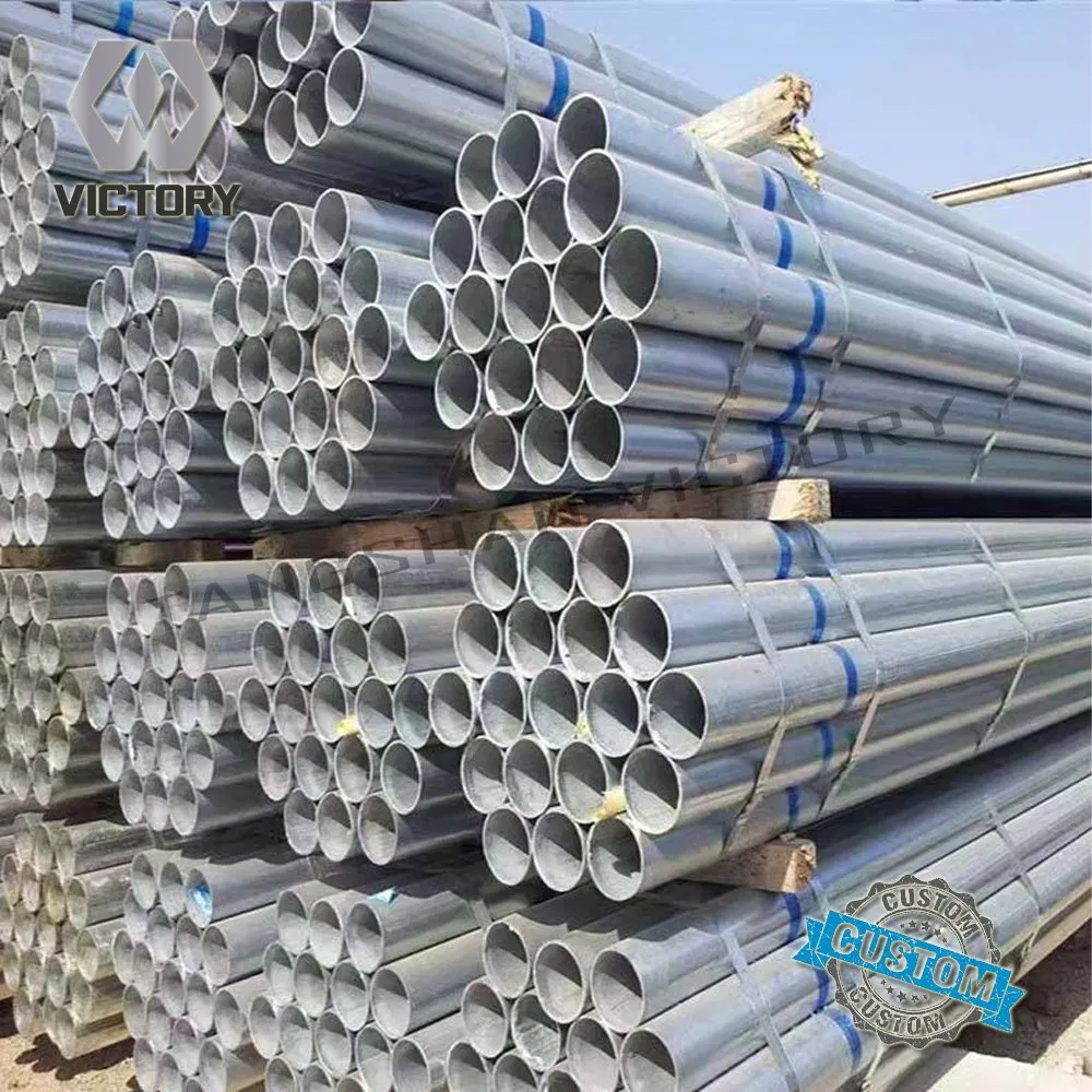 Extra Long Galvanized Steel Welded Scaffolding Pipe