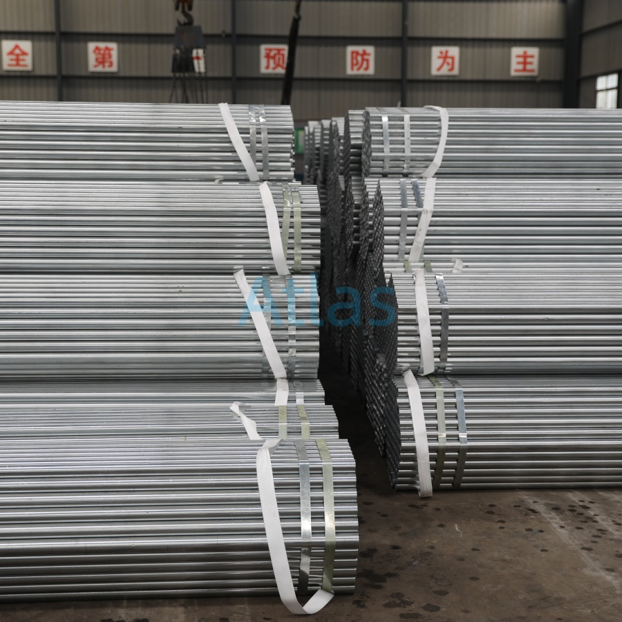 High Strength Pre Galvanized Round Steel Tube for Structural and Mechanical Applications