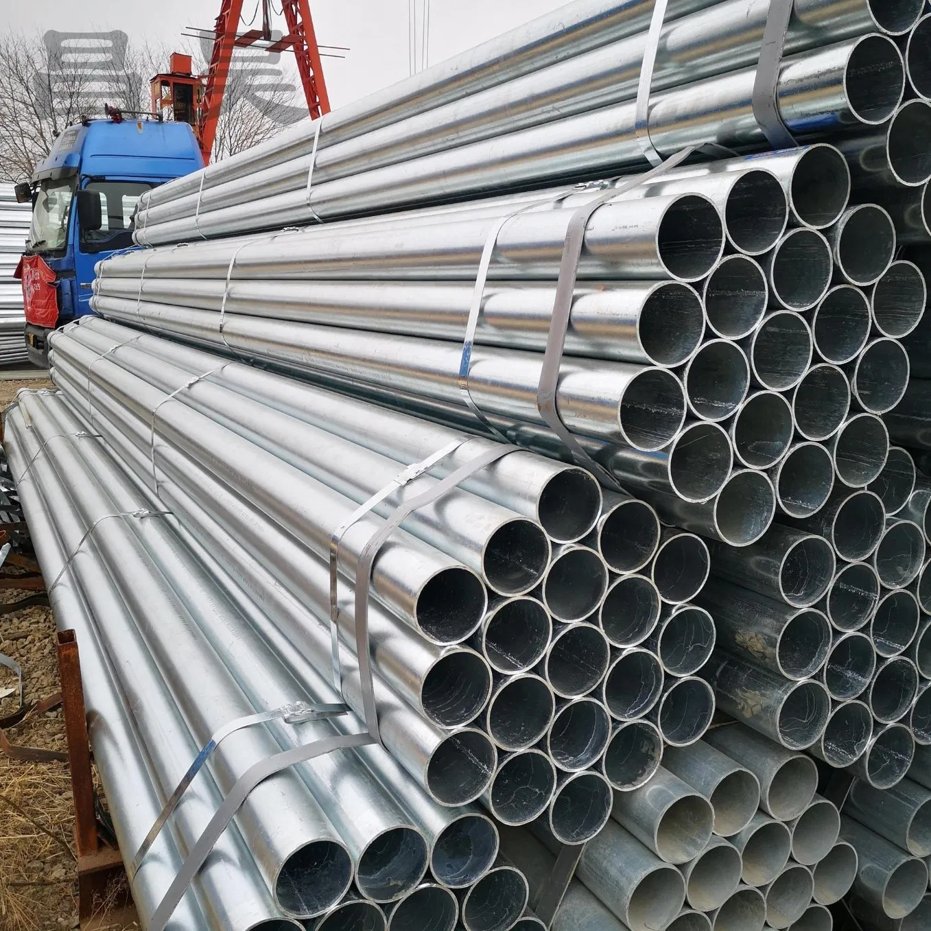 Factory Price Galvanized ERW Welded Steel Pipes for Steel Structure Building for Plumbing Systems