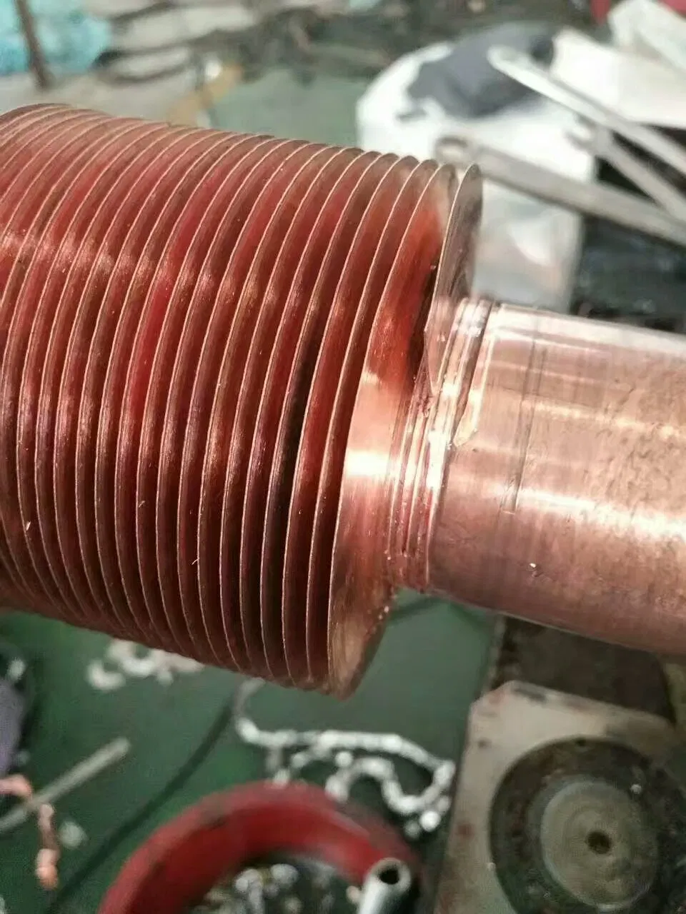 Seamless/Stainless Steel Pipe Spiral Fin Tube, Extruded Fin Pipe, Aluminum/Copper Finned Tube for Air Conditioner Boiler Radiator