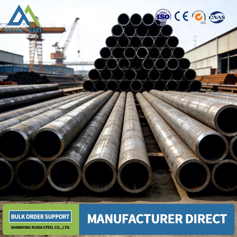 High-Quality ASTM A36 A500 Black Square Steel Tube for Construction and Structural