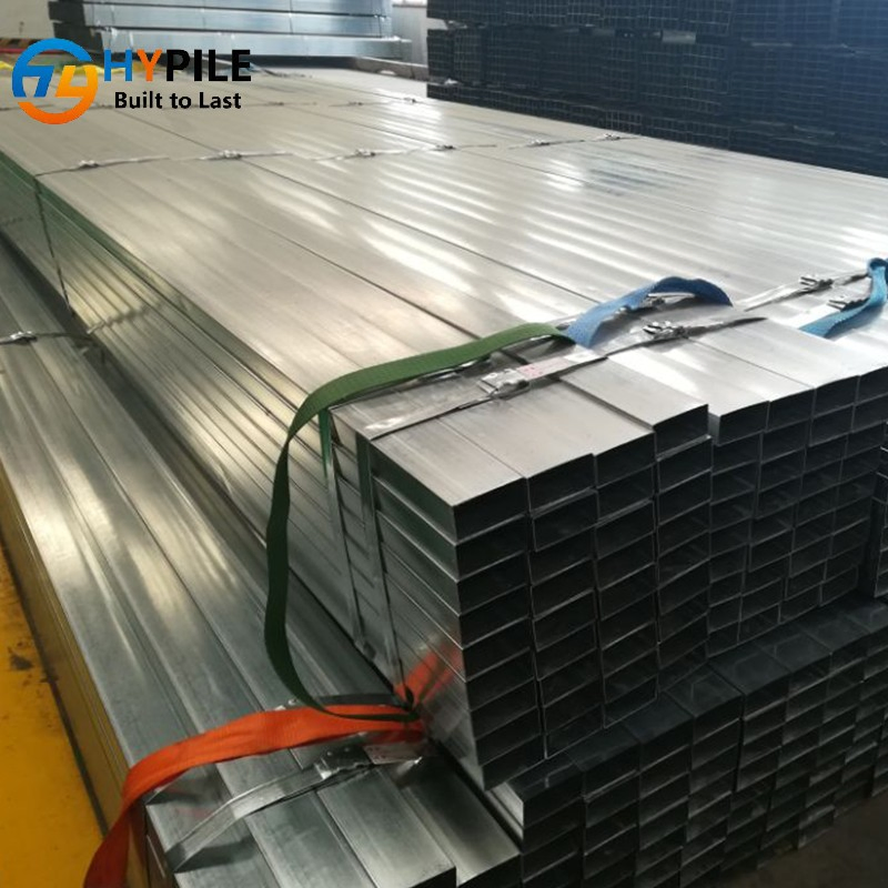 Hypile Structural Square Tube for Solar Power Bracket and Steel Structure