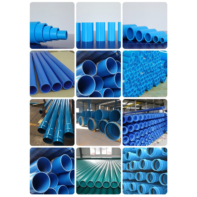 5 6 8 10 Inch Diameter PVC Water Pipe High Pressure 300mm 600mm PVC-O Tube Plastic Water Line Competitive Price