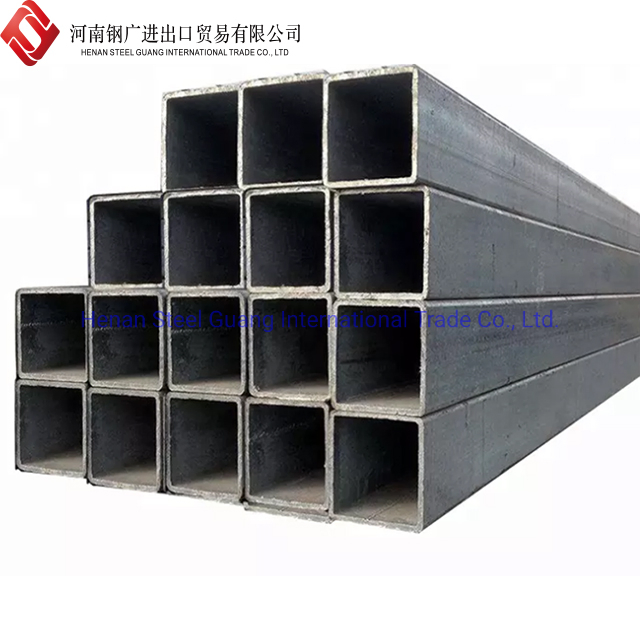 Square Tube Rectangular Structural Sections Square Carbon Steel Pipe and Tube